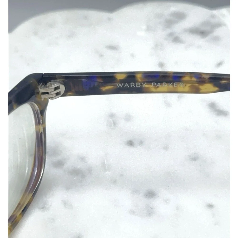 Warby Parker Finch 252 Violet Magnolia Square Eyeglasses FRAMES ONLY - 52-18-140